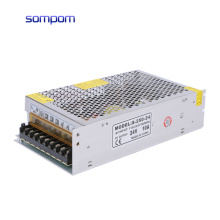 SOMPOM ODM&OEM 24V 10A 240W Switch Mode Power Supply LED Driver Short Circuit Overload Overvolt Overtemp CE FCC ROHS ISO9001